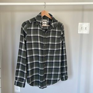 American Eagle Plaid Flannel Shirt - S